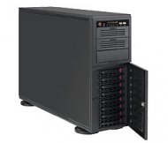 4U/Tower, E-ATX, 2x5.25', 1x3.5', 8x3.5' hot swap SAS/SATA with SES2, 7xFH, 452x178x648mm, 1200W, super quiet 28dB , 